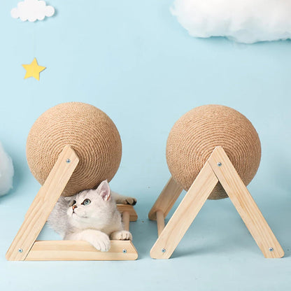 Portable Cat Scratcher Tower Ball