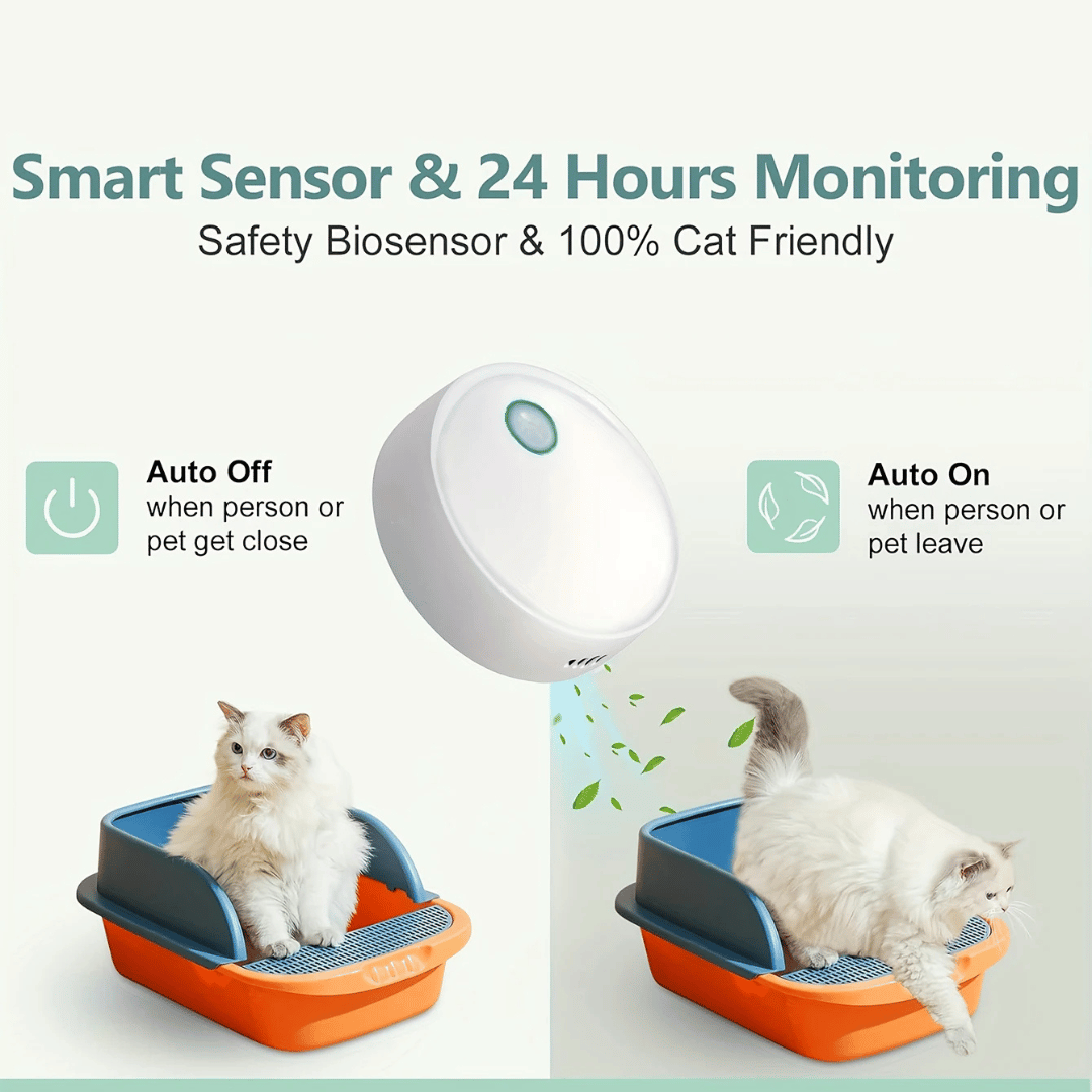 Automatic Pet Litter Box Odor Remover USB Charger