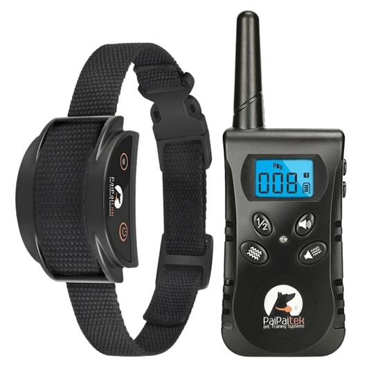 Rechargeable Remote Dog Trainer Collar, 500m Range - LifyPet
