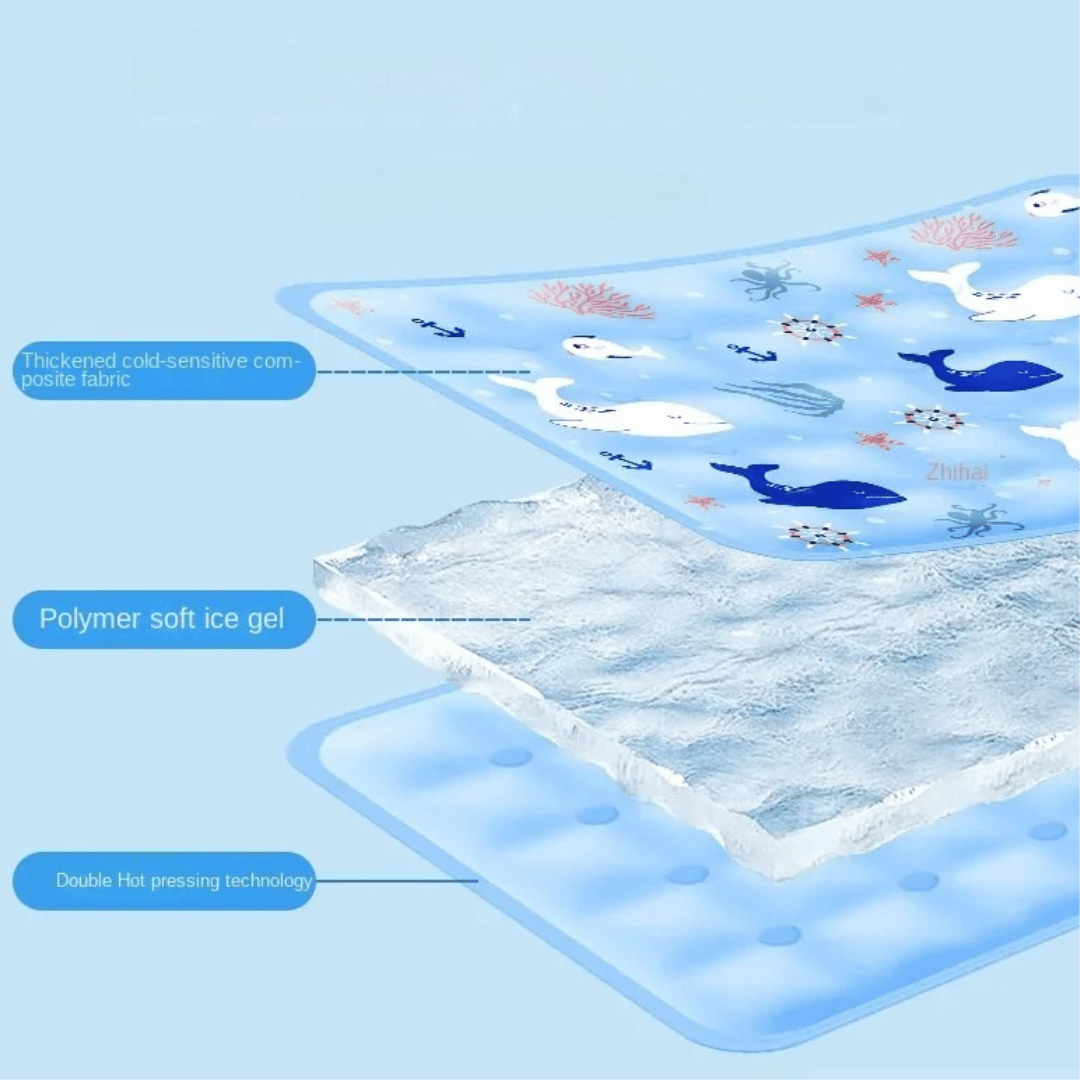 Cooling Pet Mat with Chill Gel Technology