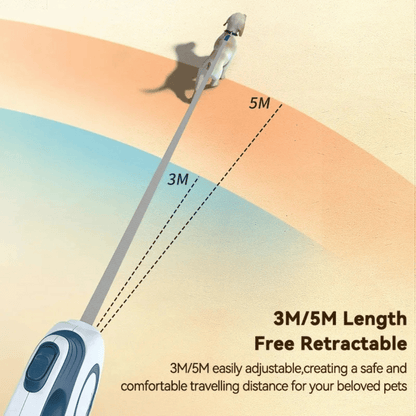 Strong Adjustable Pet Leash with Comfort Grip Handle