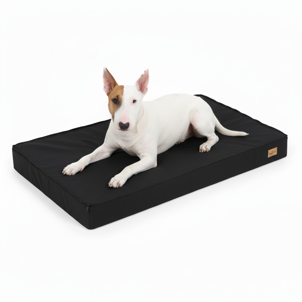 Large Plush Orthopedic Dog Bed Mattress with Comfort Cover