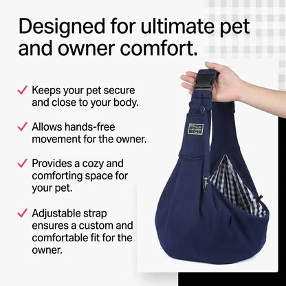 Padded Pet Sling Carrier Bag