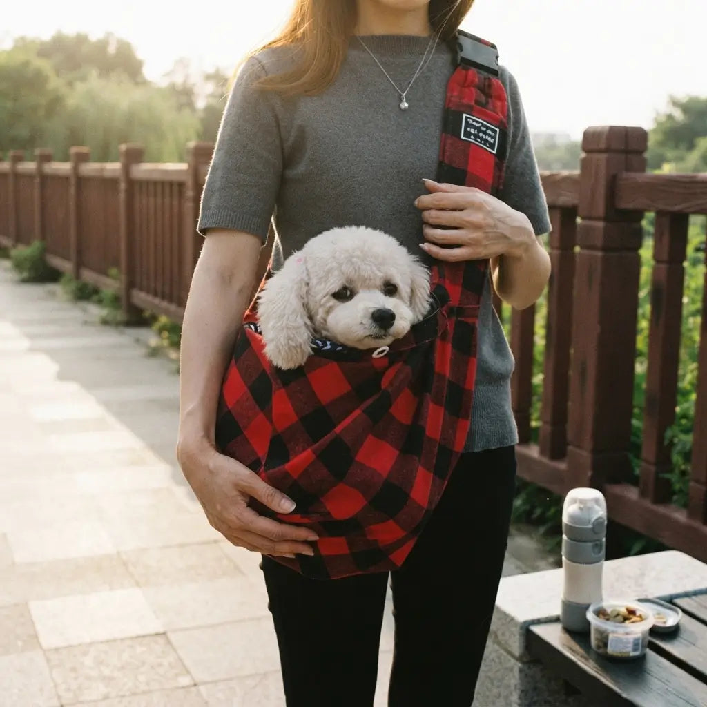 Padded Pet Sling Carrier Bag