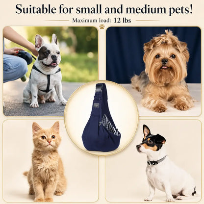 Padded Pet Sling Carrier Bag