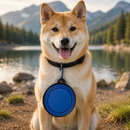 Collapsible Dog Bowl