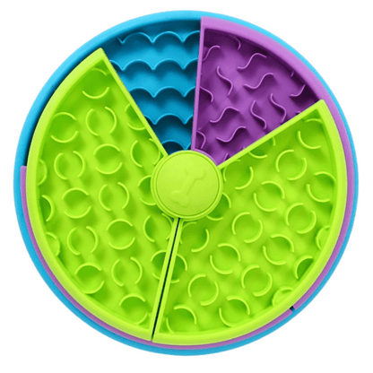 Interactive Slow Feed Dog Bowl for Fun Healthy Meals