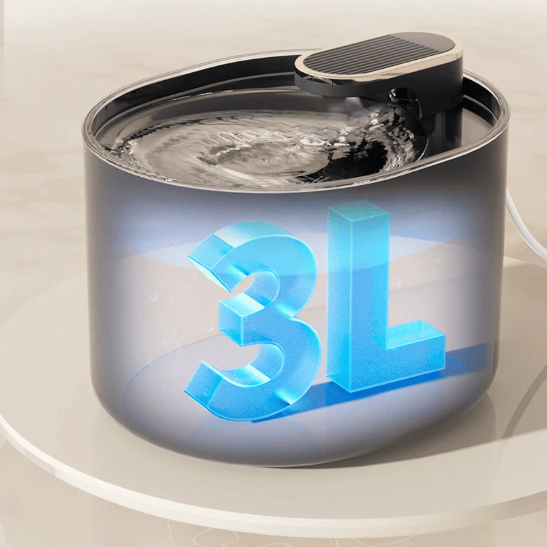 Quiet Pet Water Fountain with Motion Sensor & Night Light