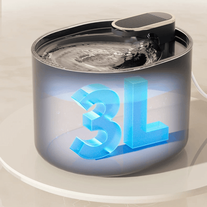 Quiet Pet Water Fountain with Motion Sensor & Night Light