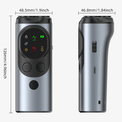 Portable Dog Trainer with Ultrasonic Bark Control and Flashlight