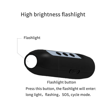 Compact Dog Bark Stopper with LED Light & Sound