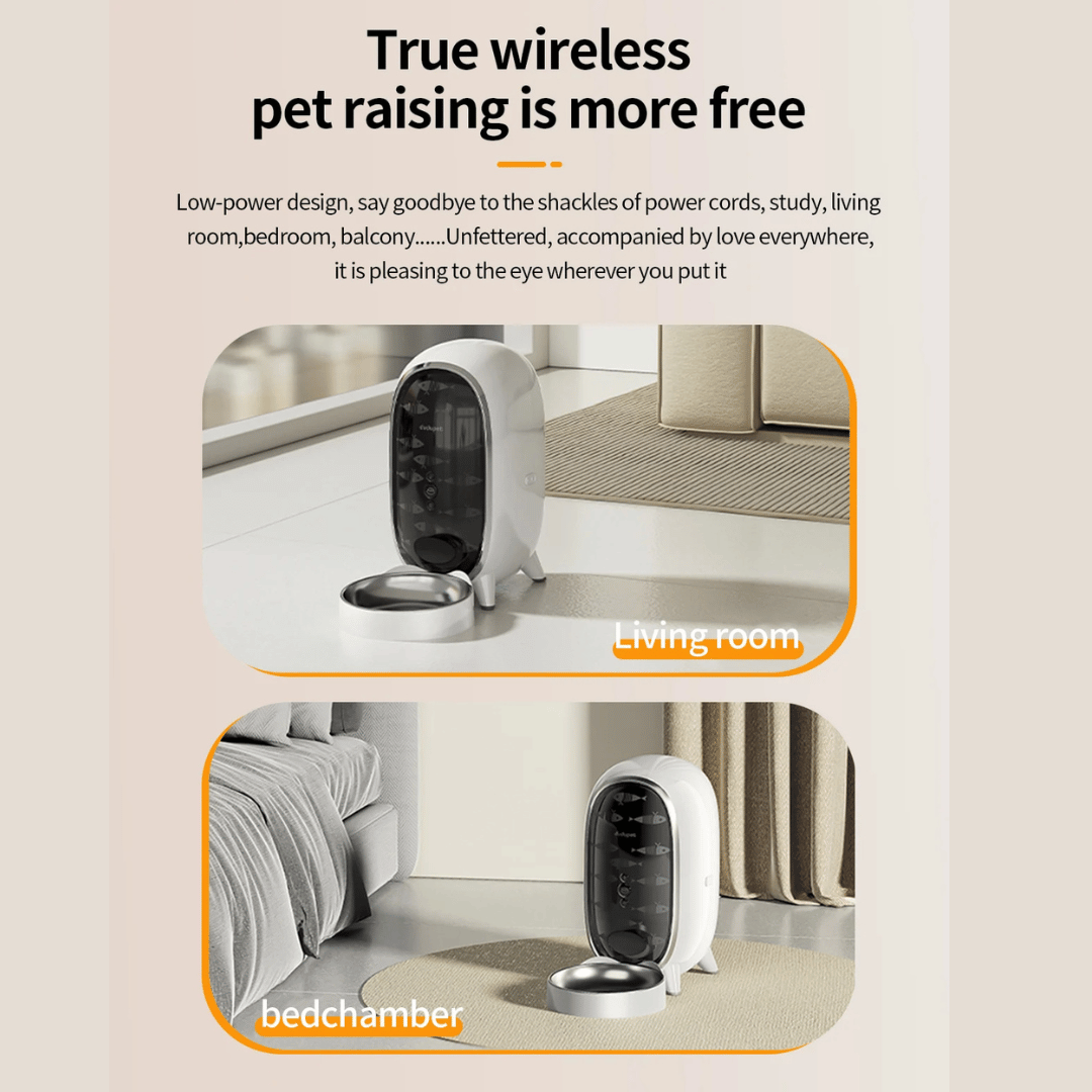 Smart Automatic Pet Feeder with WiFi and Mobile App