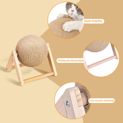 Portable Cat Scratcher Tower Ball