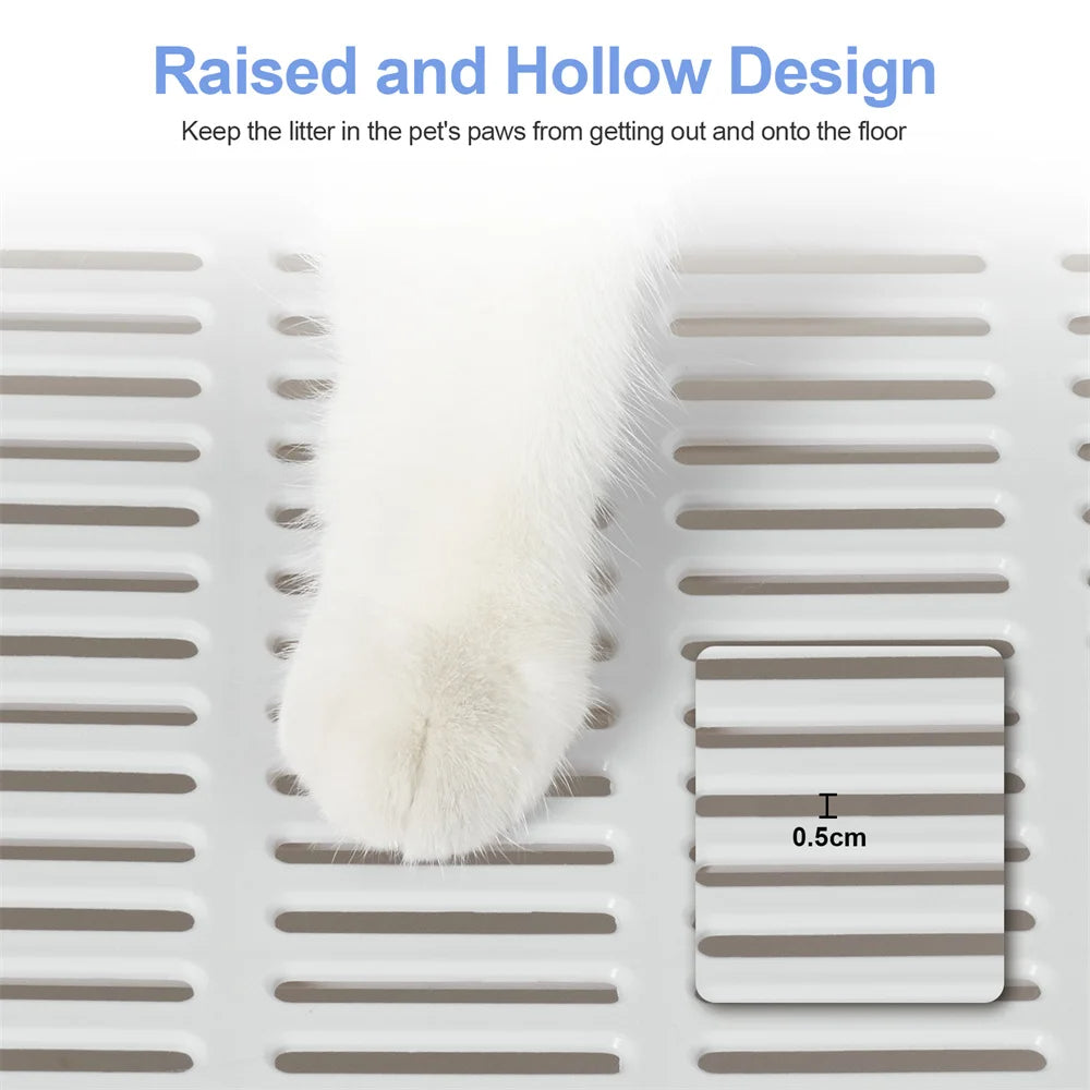 Hidden Cat Litter Box with Odor Control & Cleaning Tools