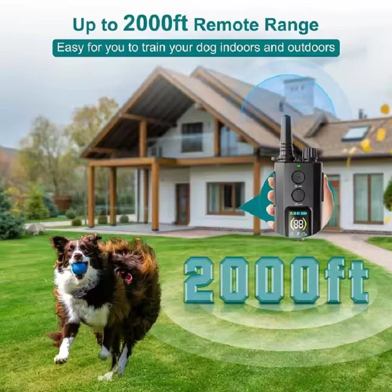 Long Range Waterproof Dog Training Collar System