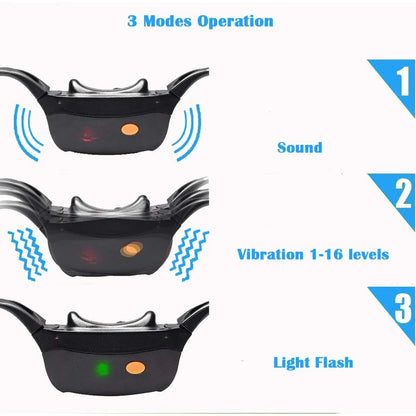 Rechargeable Waterproof Vibration Dog Training Collar Kit