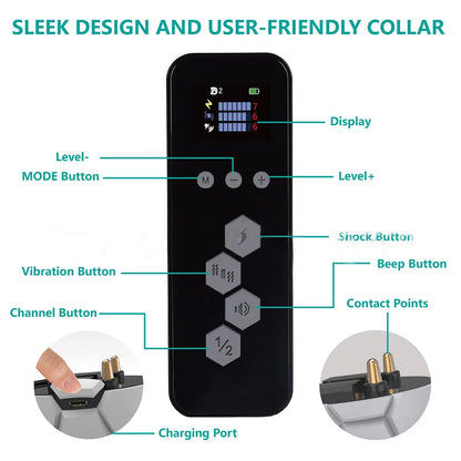 Easy Dog Training Collar with Remote Control