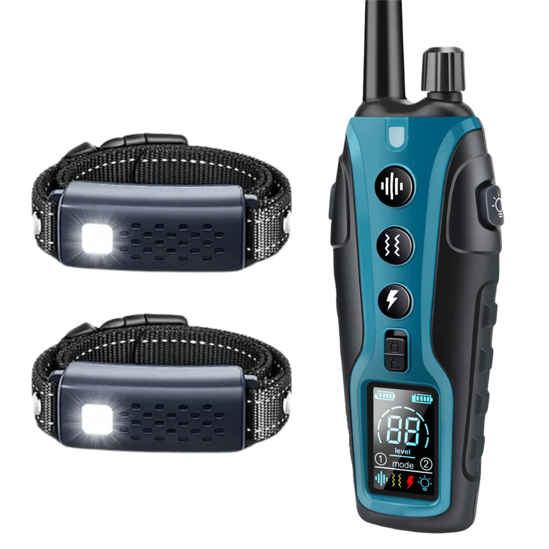 Long Range Waterproof Dog Training Collar & Remote