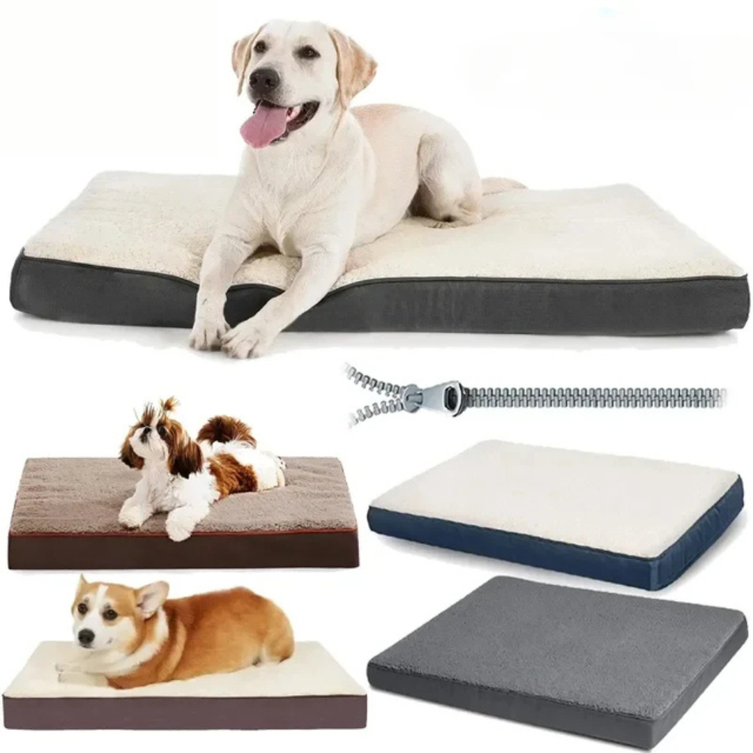 Comfortable Dog Calming Bed with Washable Cover