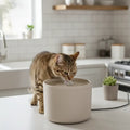 PureFlow Ceramic Cat Fountain 1L