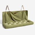Plush Checkered Orthopedic Dog Car Bed