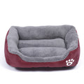 Cozy Pet Bed with Soft Fuzzy Lining