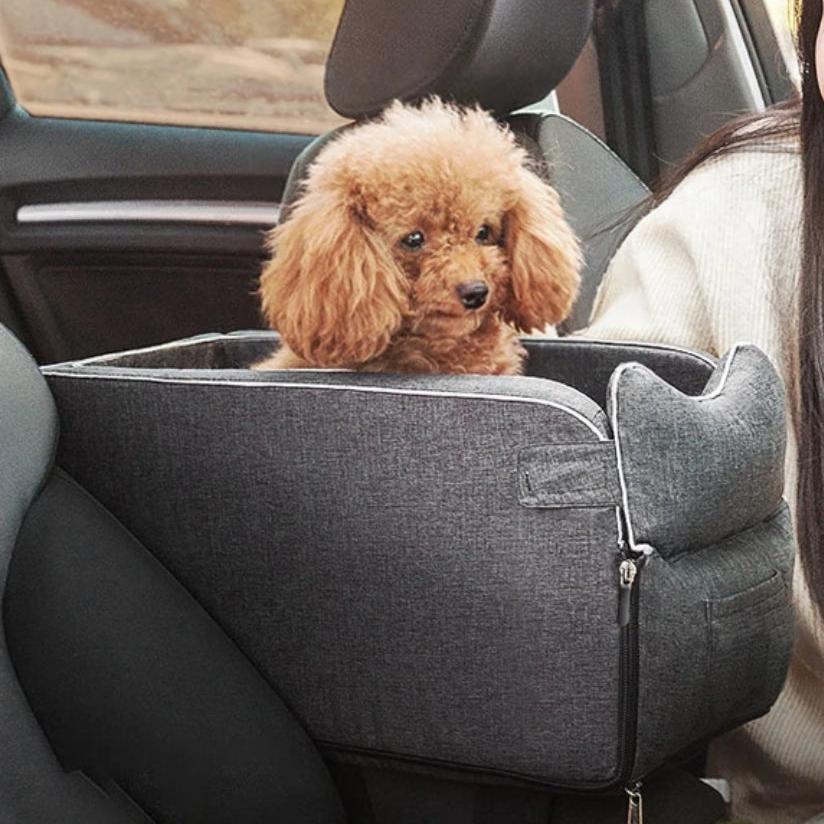 Portable Pet Car Mattress & Travel Sack for Small Pets