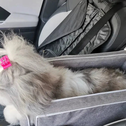 Portable Pet Car Mattress & Travel Sack for Small Pets