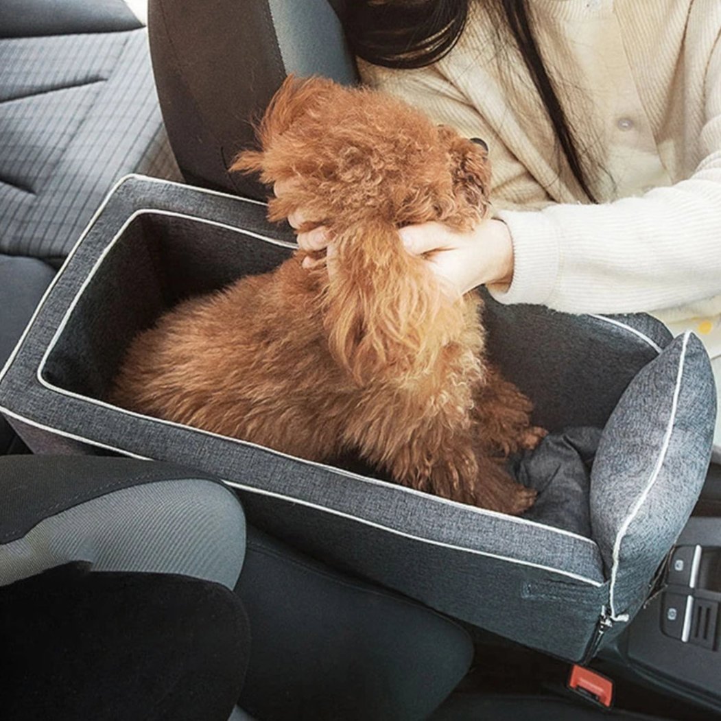 Portable Pet Car Mattress & Travel Sack for Small Pets