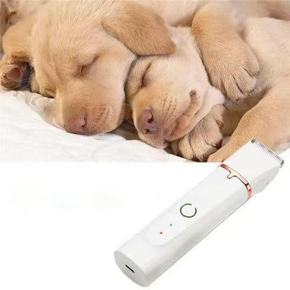 Portable Pet Grooming Kit Clippers Set