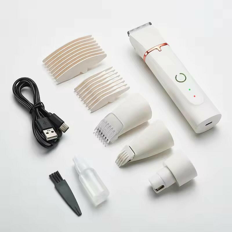 Portable Pet Grooming Kit Clippers Set