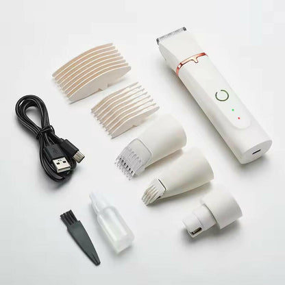 Portable Pet Grooming Kit Clippers Set