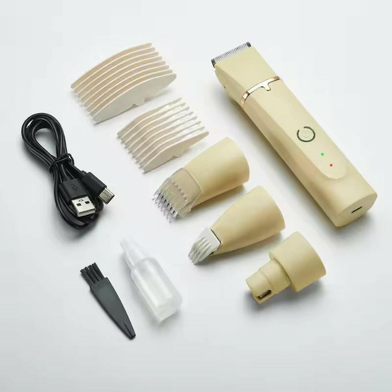 Portable Pet Grooming Kit Clippers Set
