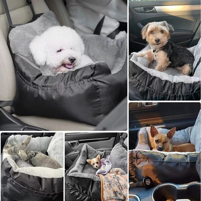 Comfy Pet Car Booster Seat for Medium Sized Dogs