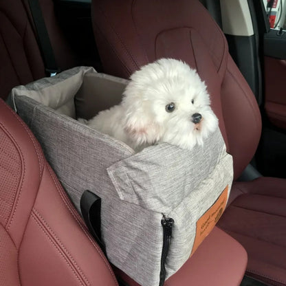 Comfy Pet Car Seat Carrier for Little Dogs