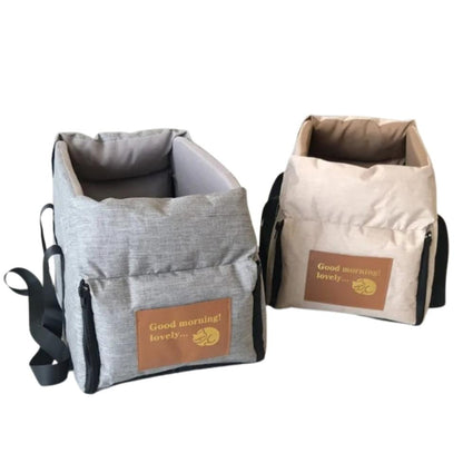 Comfy Pet Car Seat Carrier for Little Dogs