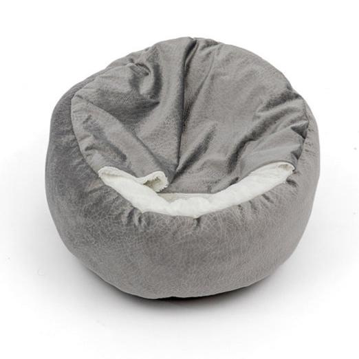 Soft Pet Bed with Plush Blanket for Cats and Dogs