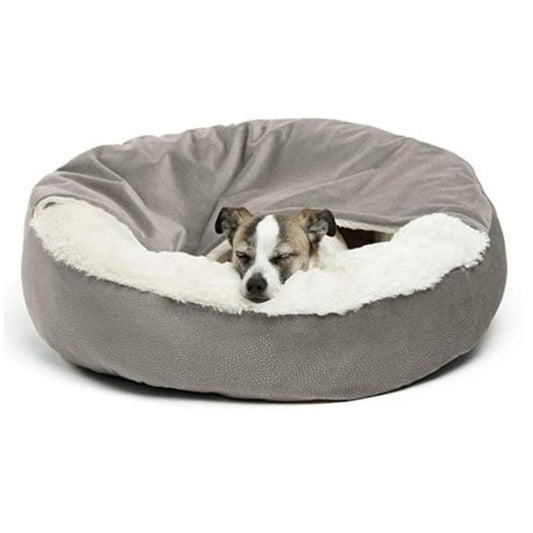 Soft Pet Bed with Plush Blanket for Cats and Dogs - LifyPet