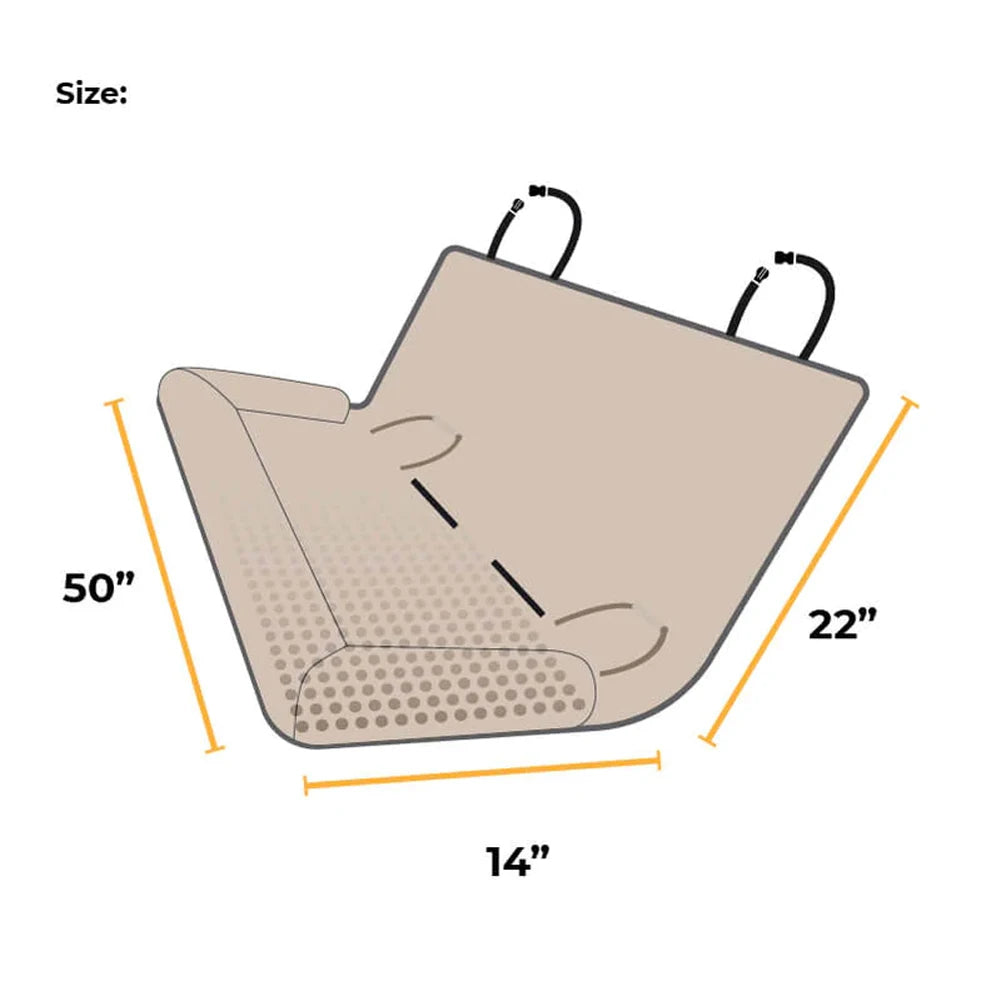 Pet Car Seat Cover for Rear Seats