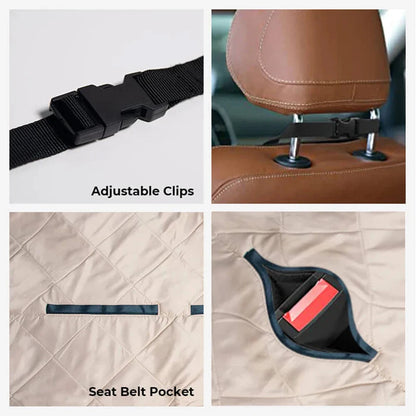 Pet Car Seat Cover for Rear Seats