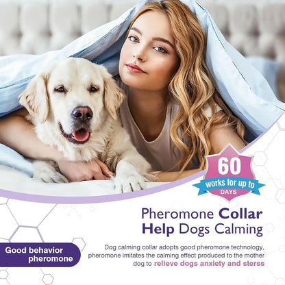 Calm Dog Anxiety Collar with Natural Pheromones