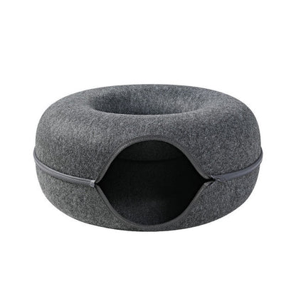 Fun Cat Play Bed Tunnel
