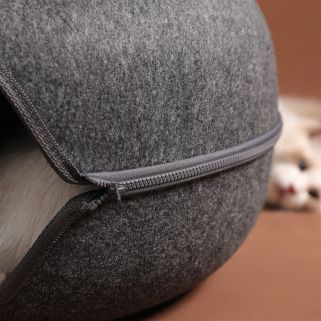 Fun Cat Play Bed Tunnel