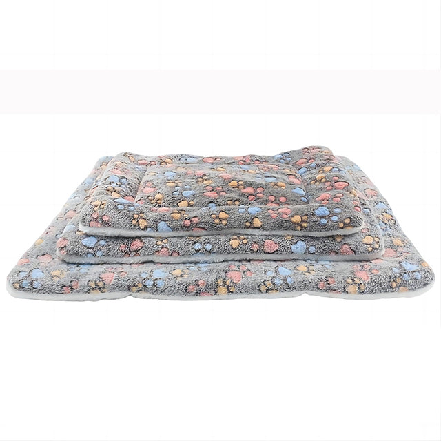 Cozy Plush Dog Bed Throw Blanket