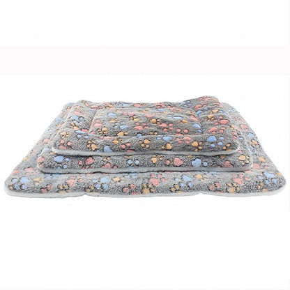 Cozy Plush Dog Bed Throw Blanket