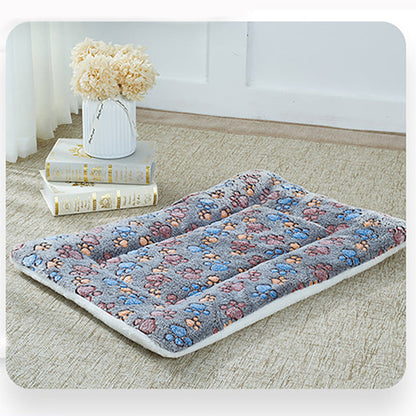 Cozy Plush Dog Bed Throw Blanket