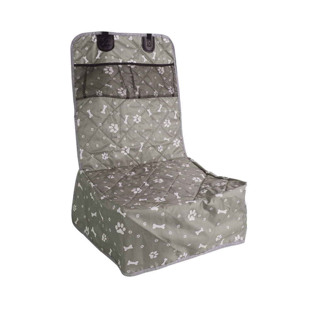 Pet Car Seat Protector with Storage Pockets