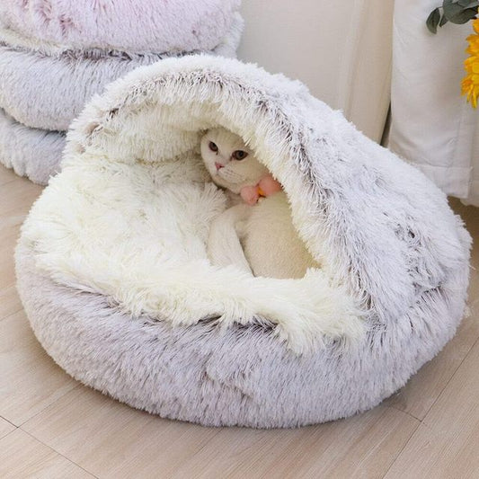 Cozy Cat Bed Hideaway Soft Pet House - LifyPet