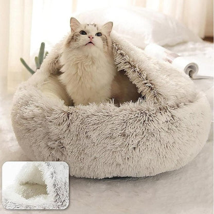 Cozy Cat Bed Hideaway Soft Pet House