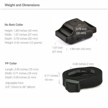 Effective Dog Bark Stop Training Collar for Small Pets